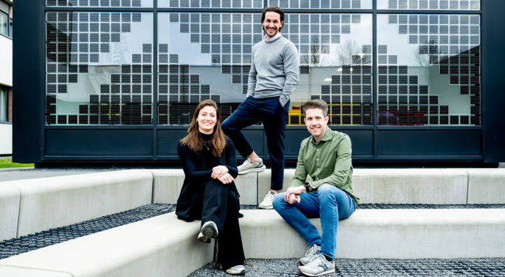 Spin Off Nascent CEO Ines Feytons, Prof. Dr. Pieter Vandekerkhof & Prof. Dr. Jelle Schepers
