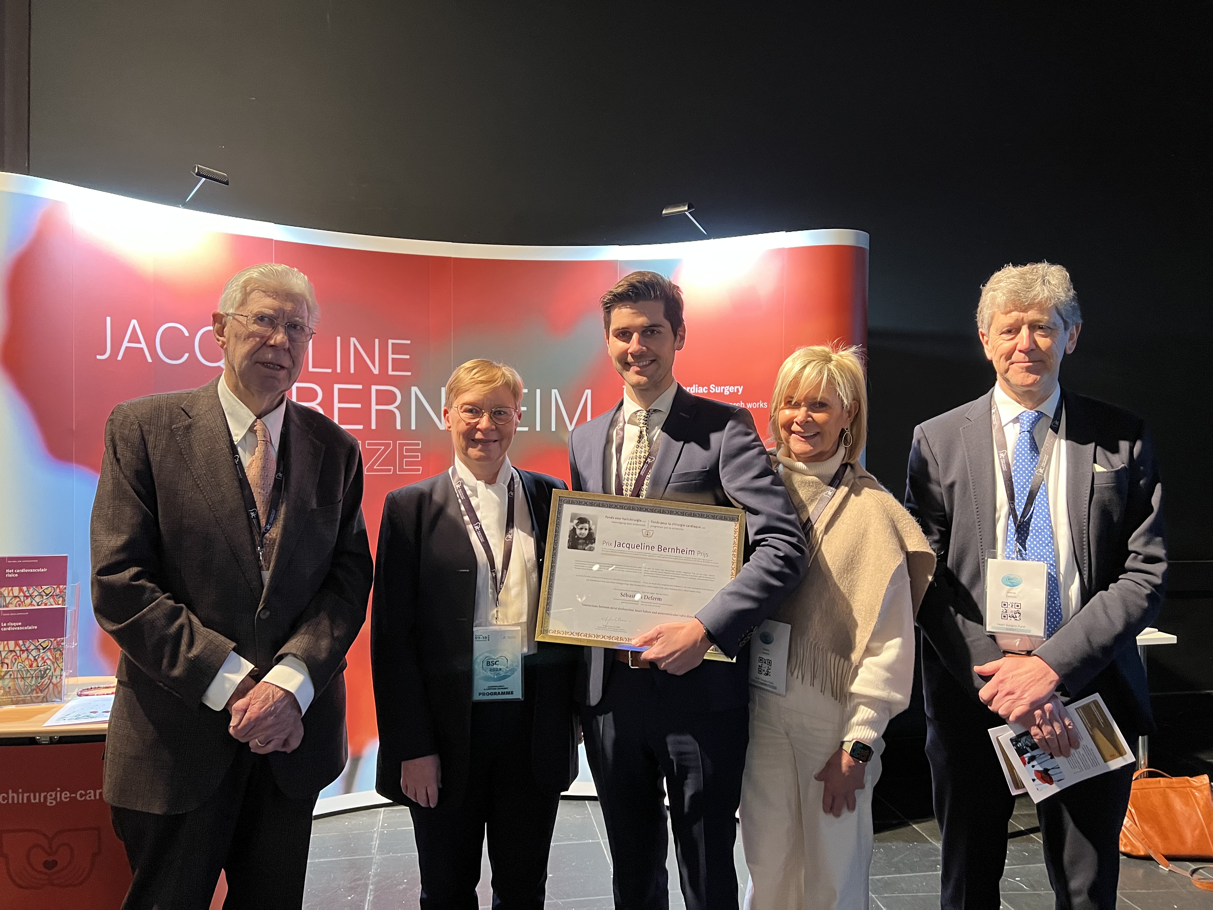 Jacqueline Bernheimprijs Sebastien Deferm LCRC