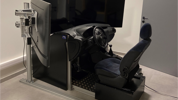 Cockpit Car Simulator Caption 2