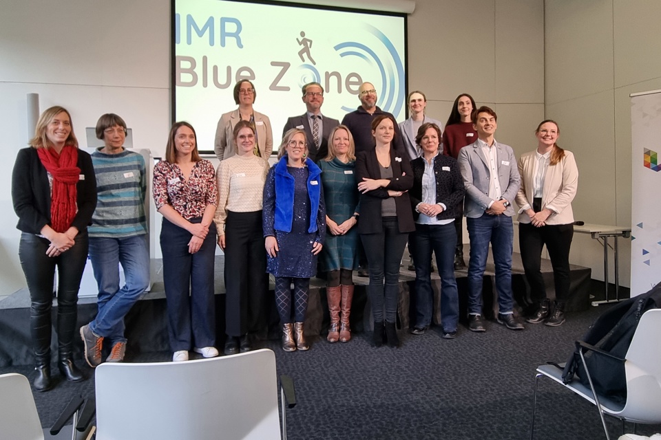 Groepsfoto Blue Zone