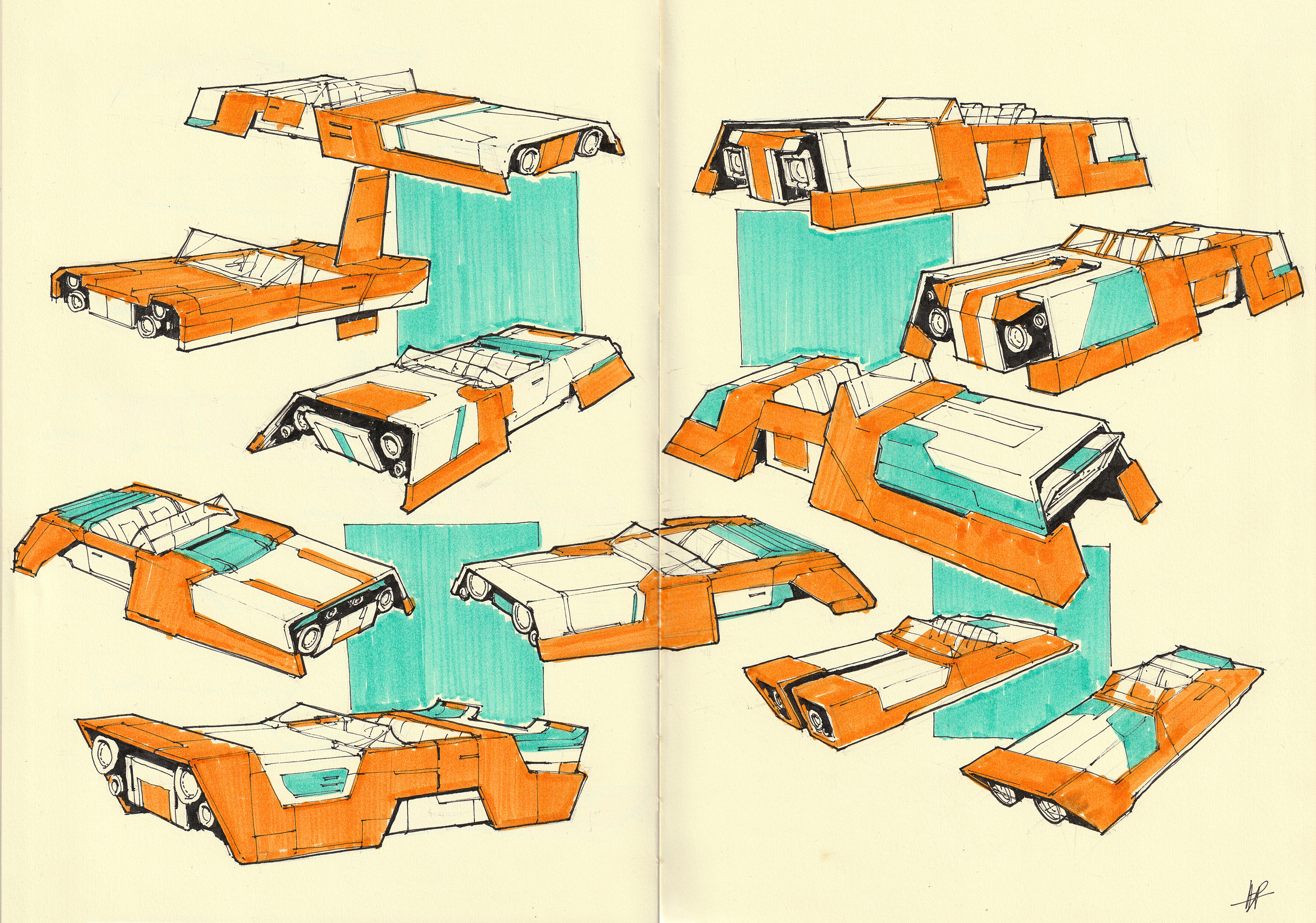 Sci Fi Cars