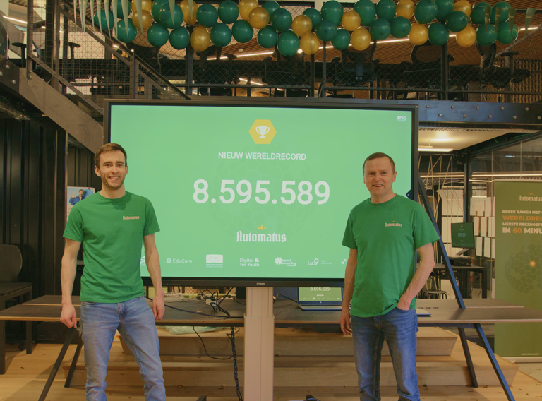 Oprichters Van Automatus Wereldrecord