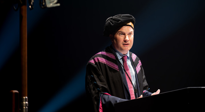 Rector Bernard Vanheusden Academische Openingszitting